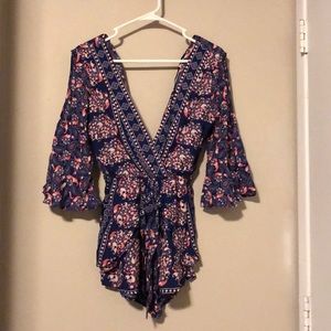 Plunge romper
